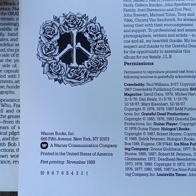 LOT 126A: RCA Victor Model 8 Record Player with Vintage Records, Grateful Dead Book & Ticket Stubs 80s Bruce Springsteen and The...