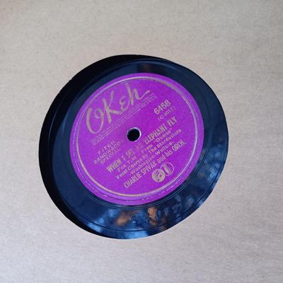 LOT 126A: RCA Victor Model 8 Record Player with Vintage Records, Grateful Dead Book & Ticket Stubs 80s Bruce Springsteen and The...