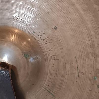 LOT 127A: Pair of Zildjian 14" Crash Cymbals