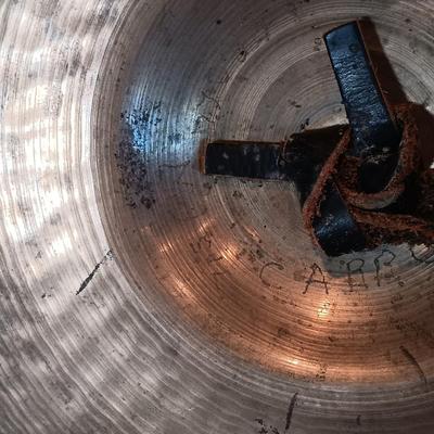 LOT 127A: Pair of Zildjian 14" Crash Cymbals