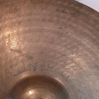 LOT 127A: Pair of Zildjian 14" Crash Cymbals