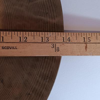 LOT 127A: Pair of Zildjian 14" Crash Cymbals