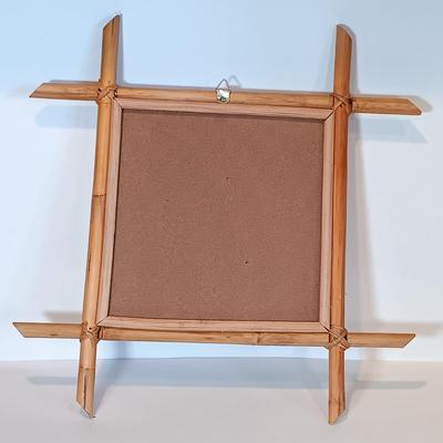 LOT 128A: New Age / Contemporary Clay Masks, Tapestry, Bamboo Mirror & Books