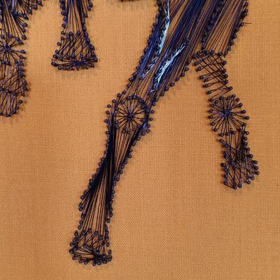 LOT 129A: Mid-Century Modern Nail and String Horse