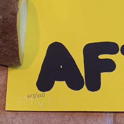 LOT 130A: Limited Edition Todd Goldman 'After Dinner Drink' Signed and Numbered Lithograph w/ COA