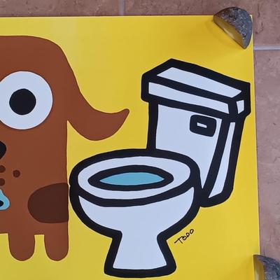 LOT 130A: Limited Edition Todd Goldman 'After Dinner Drink' Signed and Numbered Lithograph w/ COA