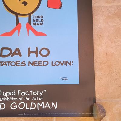 LOT 131A: Todd Goldman 'I-DA-HO' Signed Gallery Print