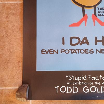 LOT 131A: Todd Goldman 'I-DA-HO' Signed Gallery Print