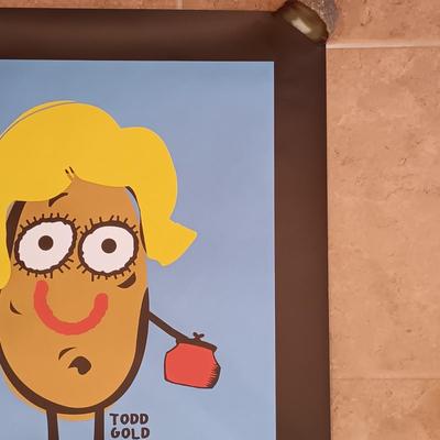 LOT 131A: Todd Goldman 'I-DA-HO' Signed Gallery Print