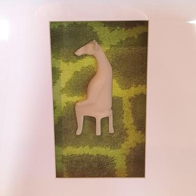 LOT 133A: Global Horizons Framed Safari 'Unadorned' 3D Art Series