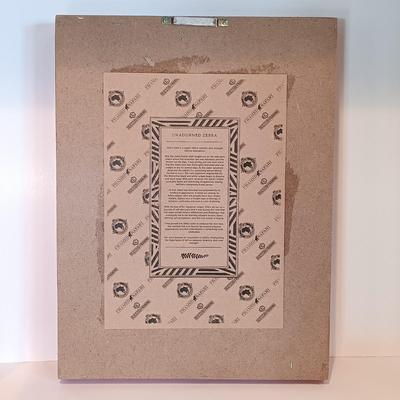 LOT 133A: Global Horizons Framed Safari 'Unadorned' 3D Art Series