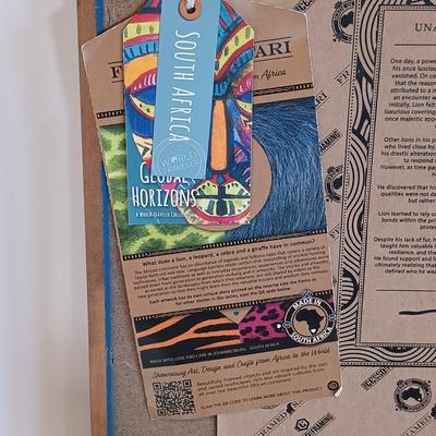 LOT 133A: Global Horizons Framed Safari 'Unadorned' 3D Art Series