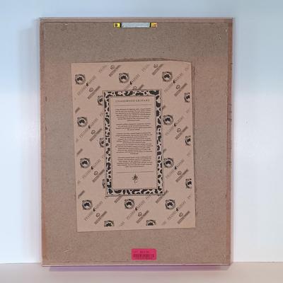 LOT 133A: Global Horizons Framed Safari 'Unadorned' 3D Art Series