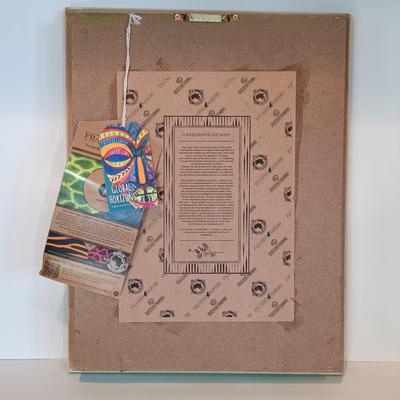 LOT 133A: Global Horizons Framed Safari 'Unadorned' 3D Art Series