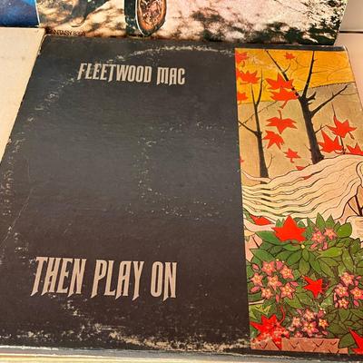 LOT 163C: Bob Dylan, Credence Clearwater Revival, Fleetwood Mac and More - Vintage Vinyl Record Albums