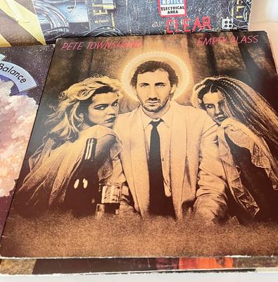 LOT 164C: Vintage Vinyl Record Albums - The Beatles, The Who, Moody Blues and More