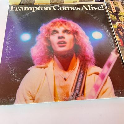 LOT 164C: Vintage Vinyl Record Albums - The Beatles, The Who, Moody Blues and More