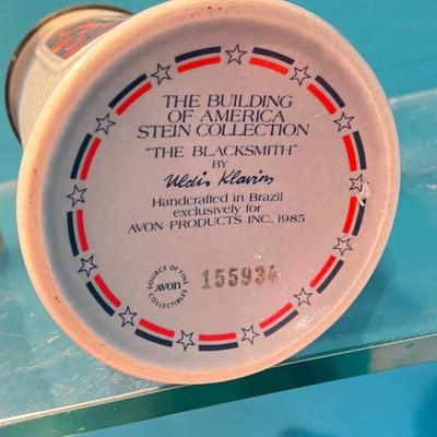 LOT 172B: Vintage Steins and More - Budweiser, Avon