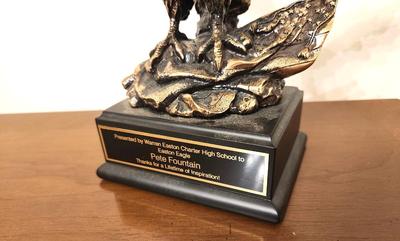 Lot #101 Warren Easton High School Award to Pete Fountain