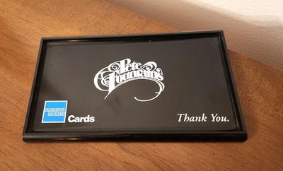 Lot #103 Tip/Check Tray from Pete Fountain Club in Hilton Hotel