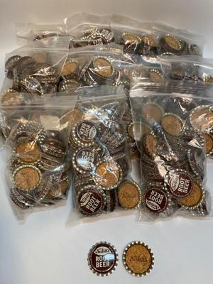 500+ Nesbitt cork-lined bottle caps (unused)