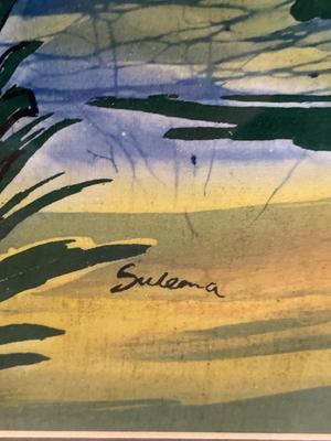 Beautiful art piece! Signed by Sulema