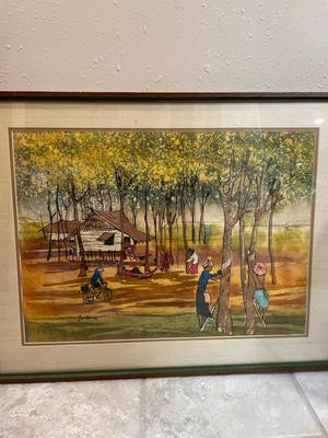 Art piece signed by Sulema