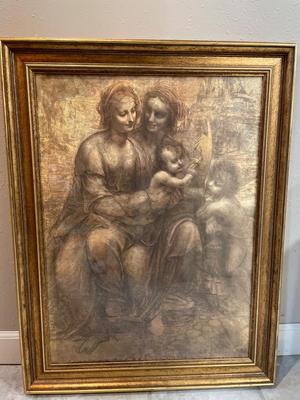 “The Virgin & Child with St Anne & John the Baptist”