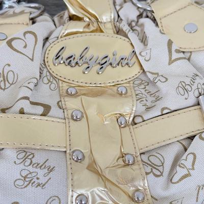 LOT 303B: Y2K Fashion Bags - Guess, Gold Color Baby Girl & Kathy Van Zeeland w/ Tag