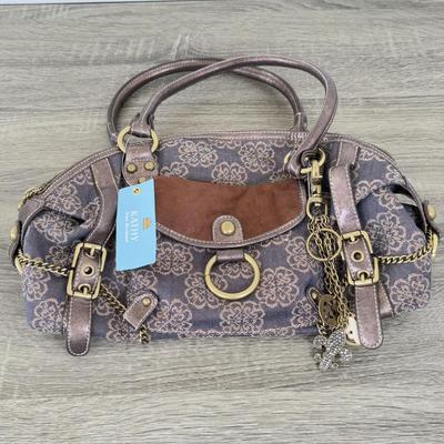 LOT 303B: Y2K Fashion Bags - Guess, Gold Color Baby Girl & Kathy Van Zeeland w/ Tag