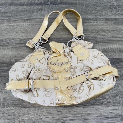 LOT 303B: Y2K Fashion Bags - Guess, Gold Color Baby Girl & Kathy Van Zeeland w/ Tag