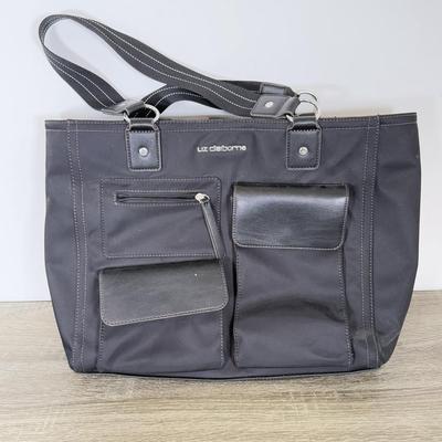 LOT 305B: Pink & Black Jennifer Lopez JLo Purse w/ Tag & Black Liz Claiborne Hand Bag