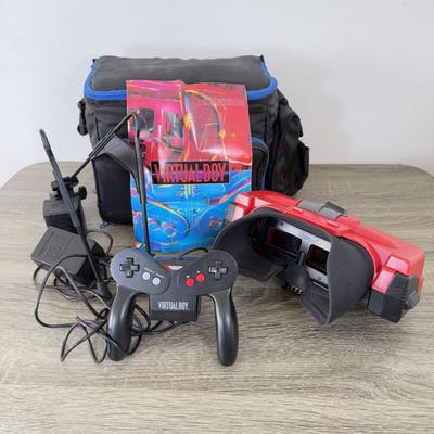 LOT 306B: Nintendo Virtual Boy Game System w/ Instruction Booklet
