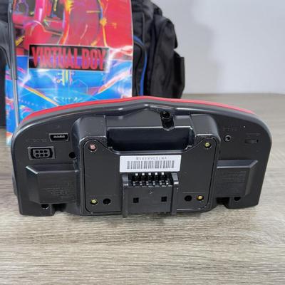 LOT 306B: Nintendo Virtual Boy Game System w/ Instruction Booklet