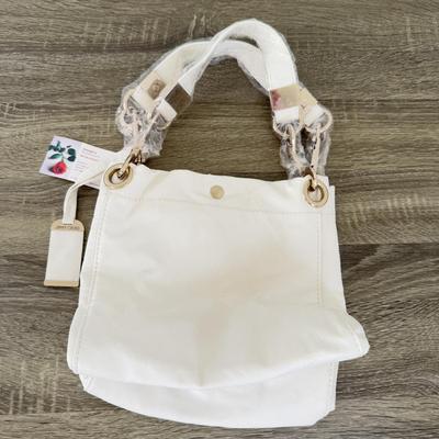 LOT 308B: White Hand Bags - Jimmy Choo & Nine West w/ Tag