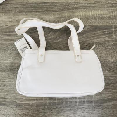 LOT 308B: White Hand Bags - Jimmy Choo & Nine West w/ Tag