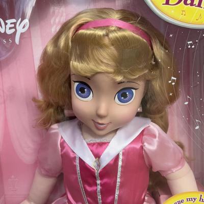 LOT 311A: 1990s Disney Princess Aurora Dance with Me Sleeping Beauty 30” Cloth Doll
