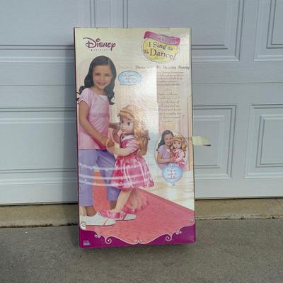 LOT 311A: 1990s Disney Princess Aurora Dance with Me Sleeping Beauty 30” Cloth Doll