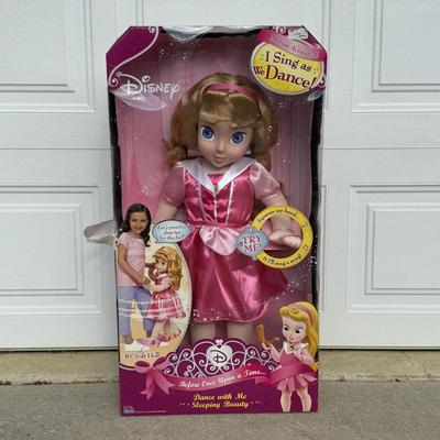LOT 311A: 1990s Disney Princess Aurora Dance with Me Sleeping Beauty 30” Cloth Doll