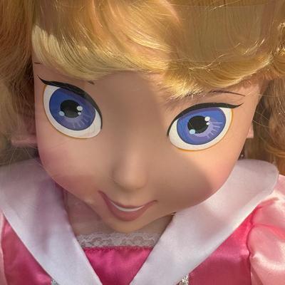 LOT 311A: 1990s Disney Princess Aurora Dance with Me Sleeping Beauty 30” Cloth Doll