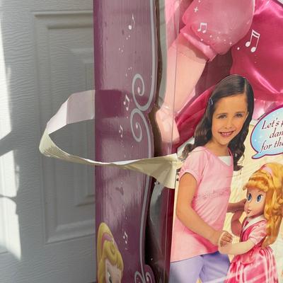 LOT 311A: 1990s Disney Princess Aurora Dance with Me Sleeping Beauty 30” Cloth Doll