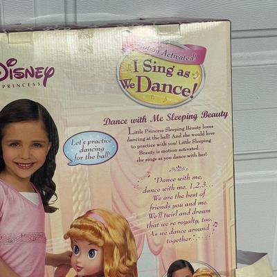 LOT 311A: 1990s Disney Princess Aurora Dance with Me Sleeping Beauty 30” Cloth Doll