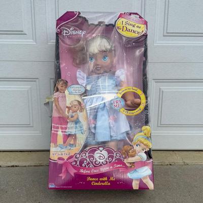 LOT 312A: 1990s Disney Princess Dance with Me Cinderella 30” Cloth Doll