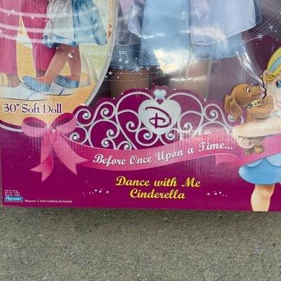 LOT 312A: 1990s Disney Princess Dance with Me Cinderella 30” Cloth Doll