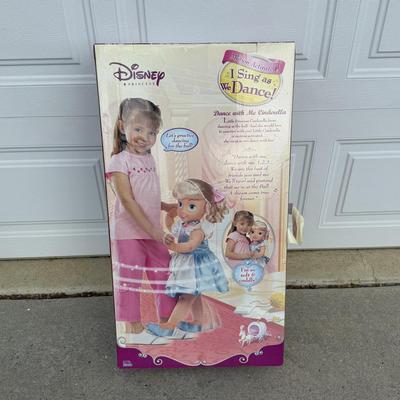 LOT 312A: 1990s Disney Princess Dance with Me Cinderella 30” Cloth Doll