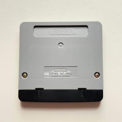 LOT 314B: Nintendo Virtual Boy Game Cartridges w/ Instruction Booklets - Mario Clash, Wario Land & Mario’s Tennis