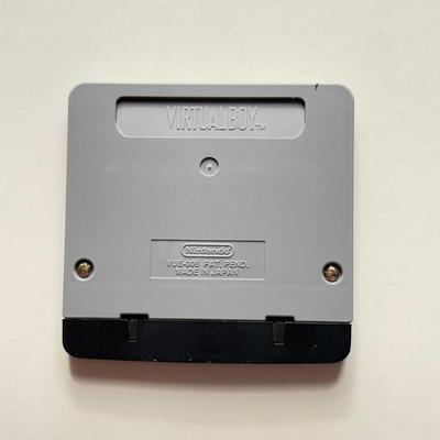 LOT 314B: Nintendo Virtual Boy Game Cartridges w/ Instruction Booklets - Mario Clash, Wario Land & Mario’s Tennis