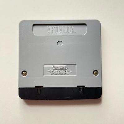 LOT 315B: Nintendo Virtual Boy Game Cartridges w/ Instruction Booklets - Vertical Force, Teleroboxer, Galactic Pinball & Red Alarm