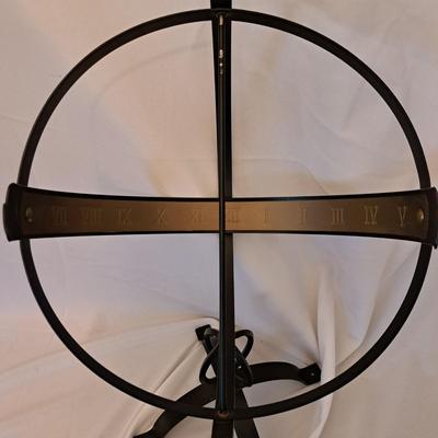 Black Metal Garden Sundial (BD-SD)