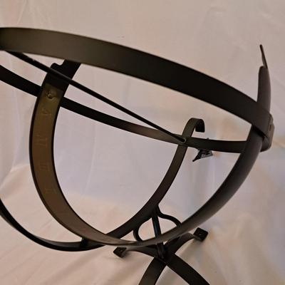 Black Metal Garden Sundial (BD-SD)
